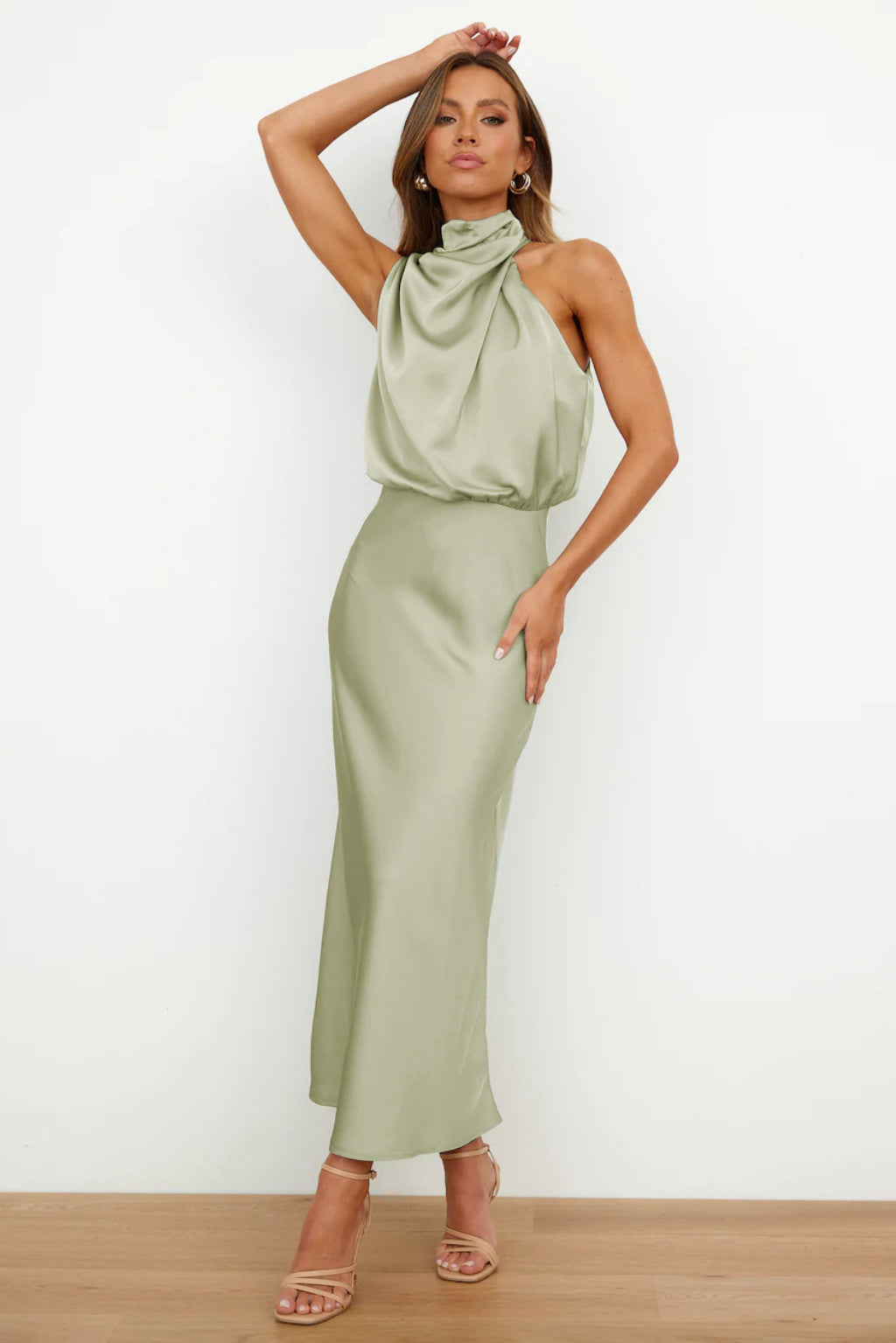 Satin Elegante Jurk
