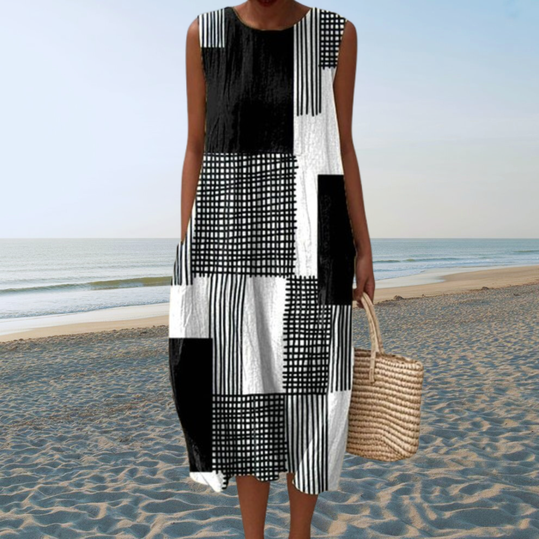 Elegante Monochrome Jurk