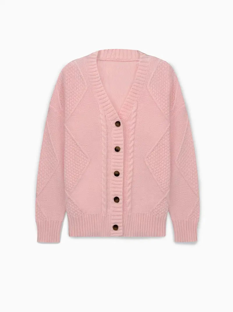 Ademend V-Hals Cardigan