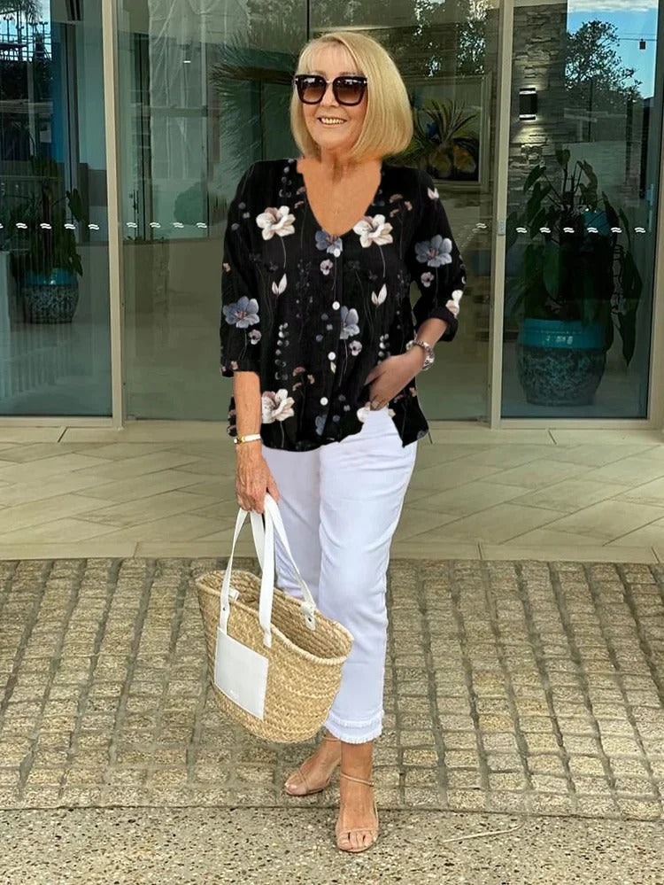 Vloeiende Flowy Bloes