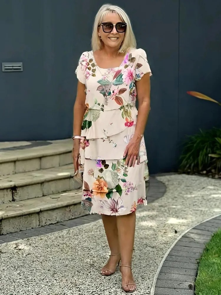 Floral-Fit Dress
