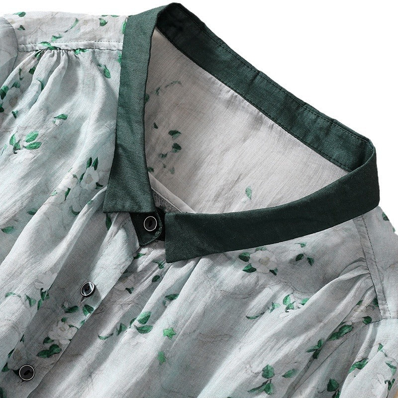 Luchtige Bloemenblouse