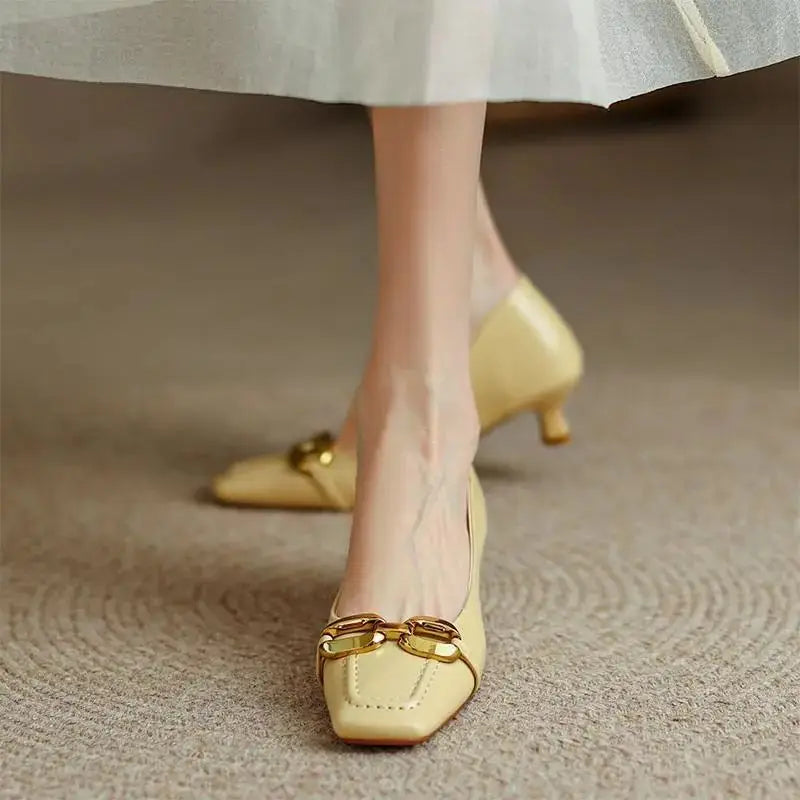 Elegante Patchwork Sandalen