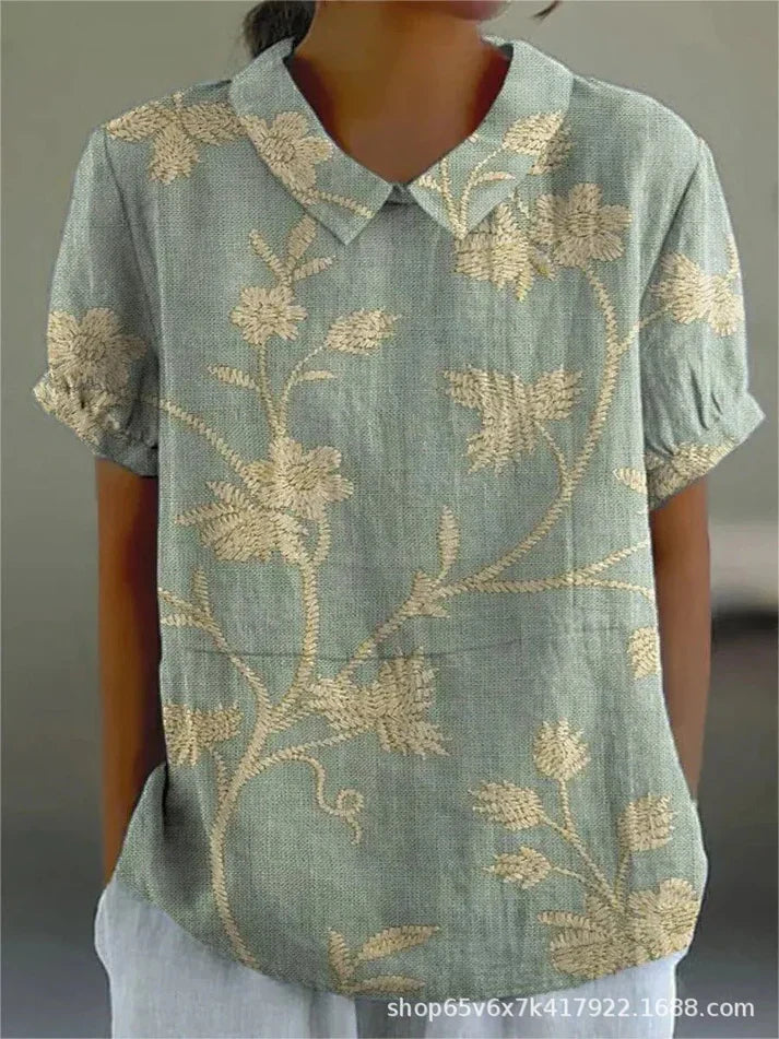Comfort-Bloom Blouse