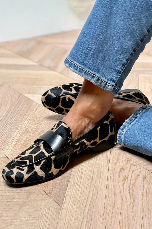 Dierenprint Stijlvolle Mocassins