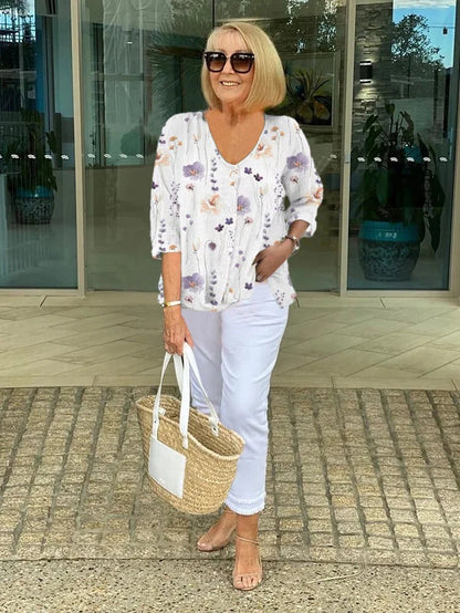 Vloeiende Flowy Bloes