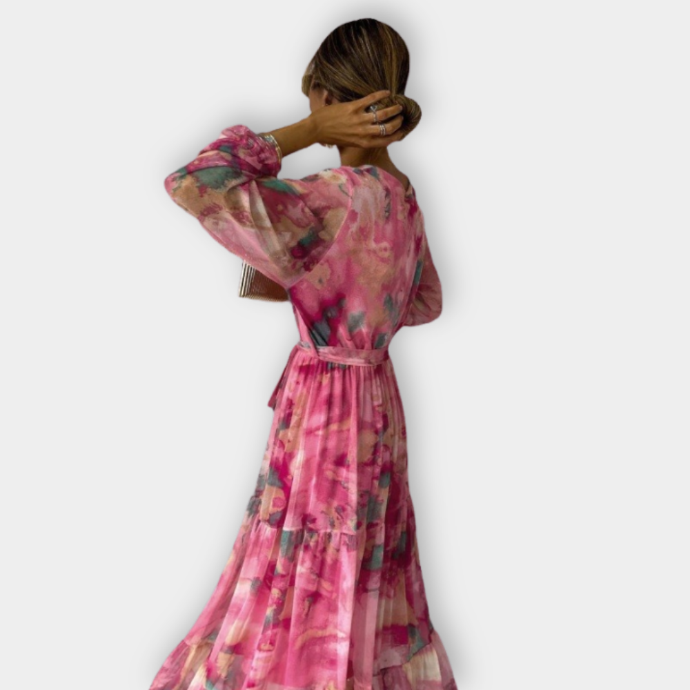 Elegant zomerjurk met comfortabele pasvorm