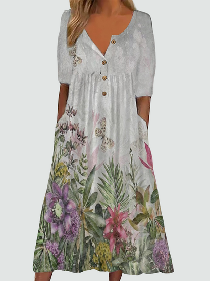 Bloemenjurk: Elegant en Comfortabel