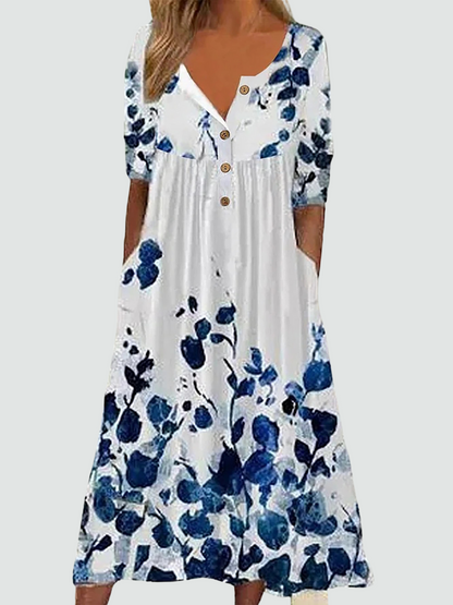 Bloemenjurk: Elegant en Comfortabel