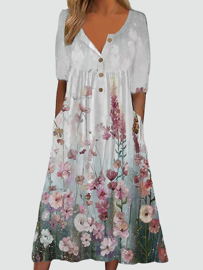 Bloemenjurk: Elegant en Comfortabel