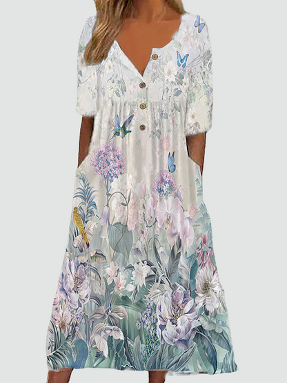 Bloemenjurk: Elegant en Comfortabel