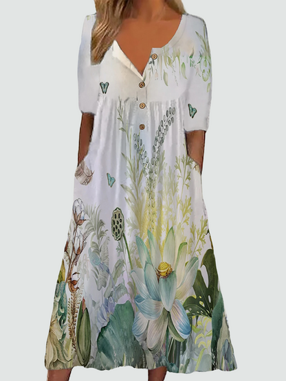 Bloemenjurk: Elegant en Comfortabel