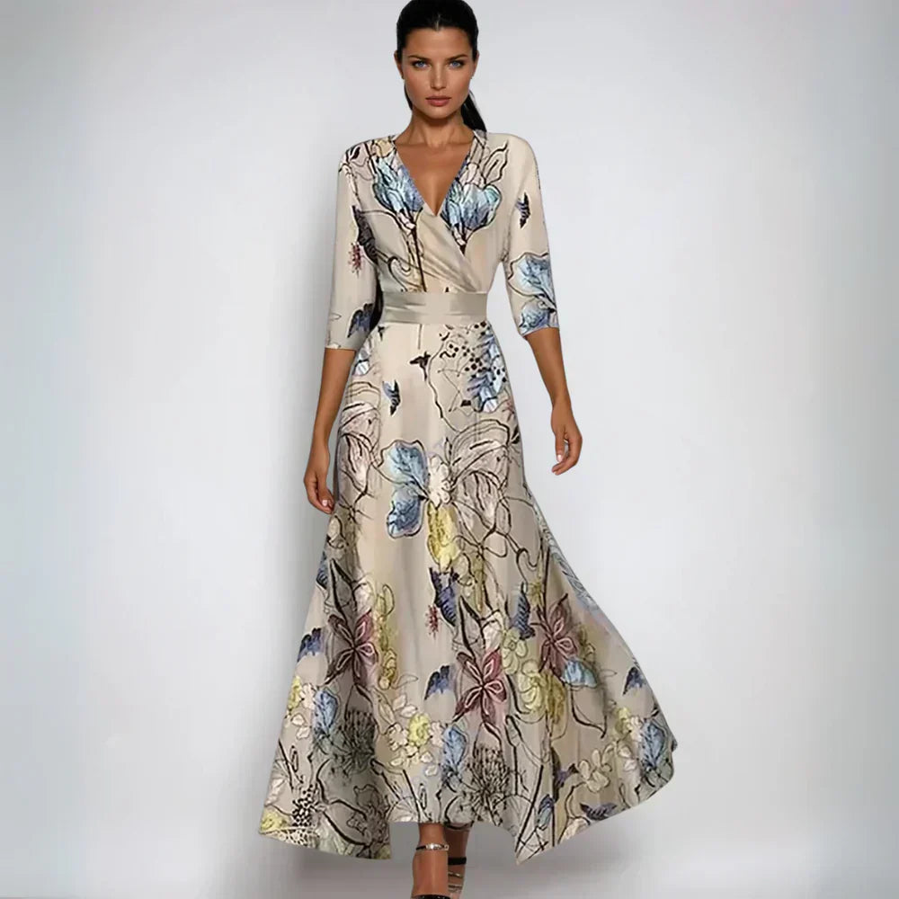 Floral-Elegance Dress