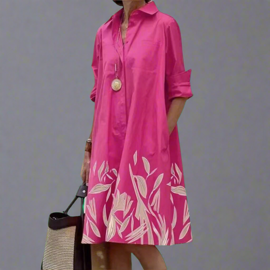 Luxe Zomer Midi-Jurk