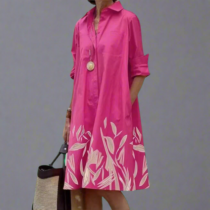 Luxe Zomer Midi-Jurk