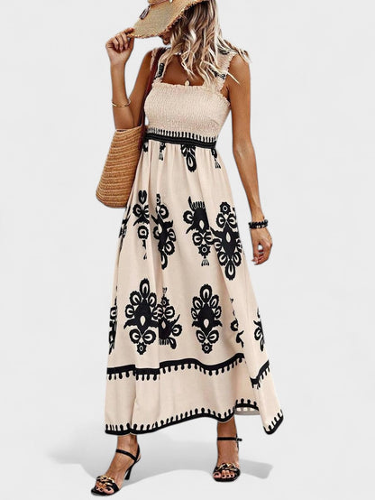 Boho-Chic Maxi Jurk