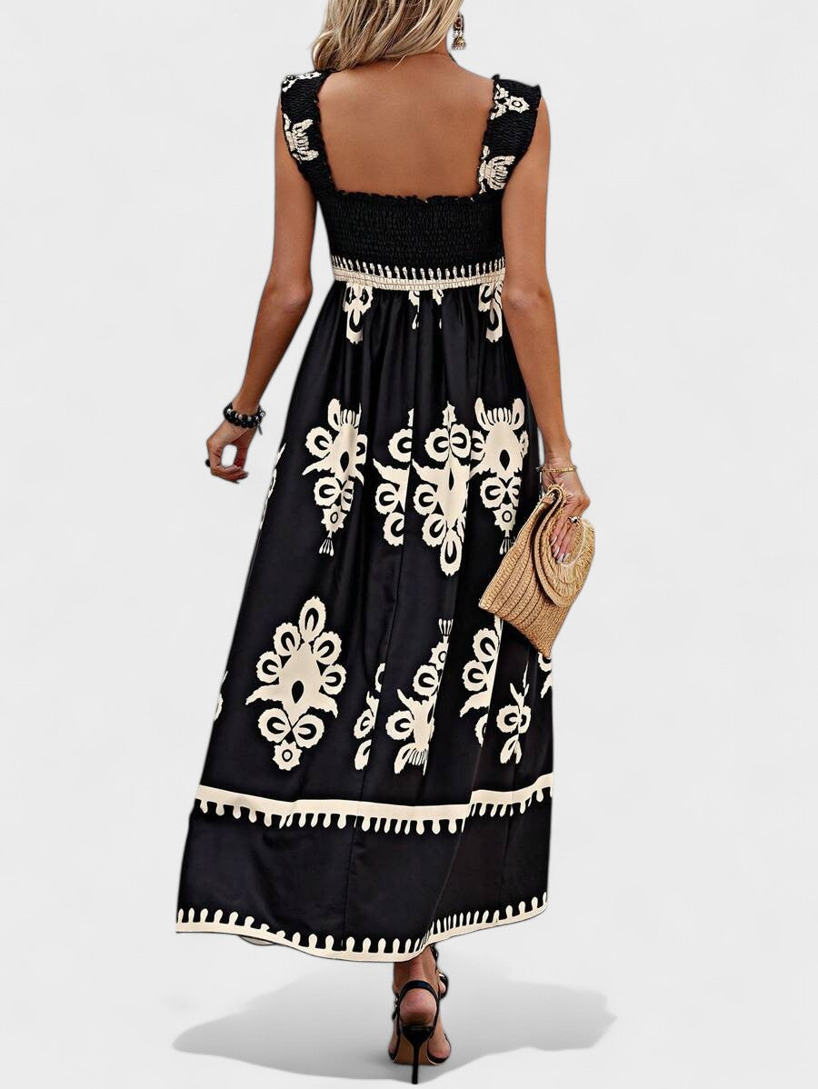 Boho-Chic Maxi Jurk