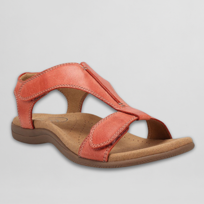 Comfort-Luxe Leren Sandalen