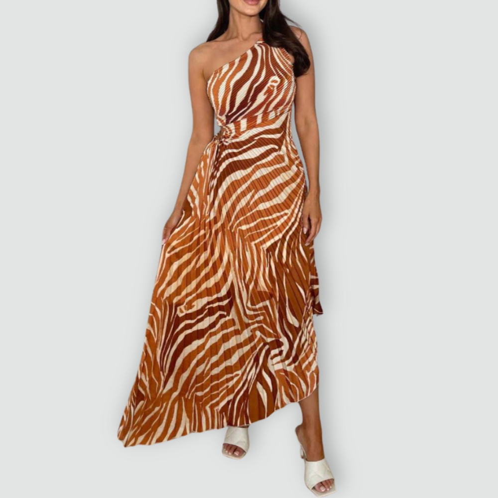 Elegante One-Shoulder Zomerjurk