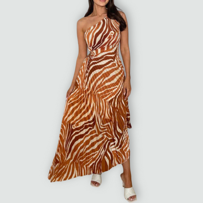 Elegante One-Shoulder Zomerjurk