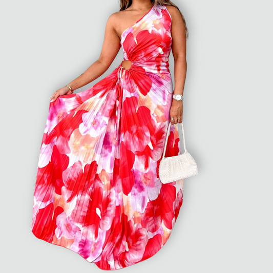 Elegante One-Shoulder Zomerjurk