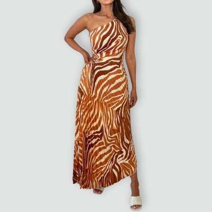 Elegante One-Shoulder Zomerjurk