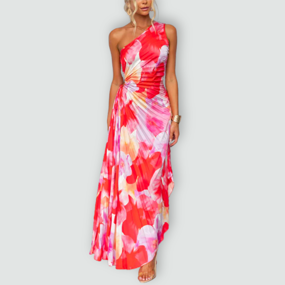 Elegante One-Shoulder Zomerjurk