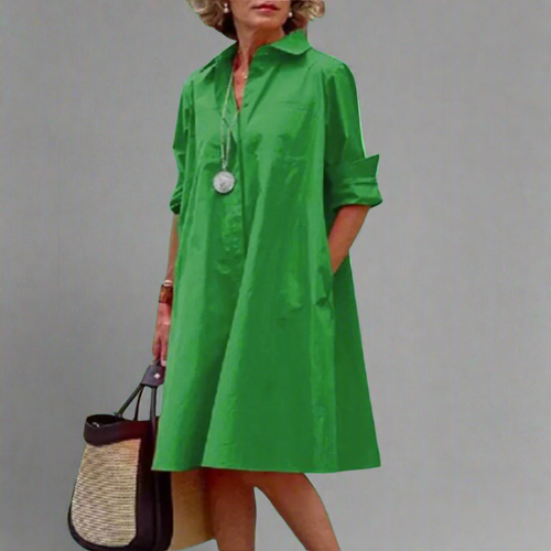 Elegante Midi-Jurk Met Charme