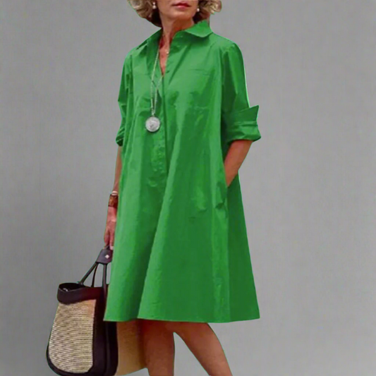 Elegante Midi-Jurk Met Charme