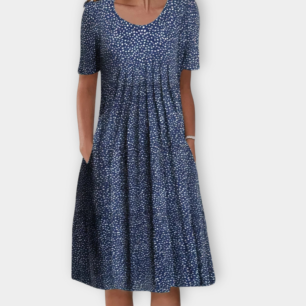 Elegante Bloemenjurk voor Zelfverzekerde Vrouwen