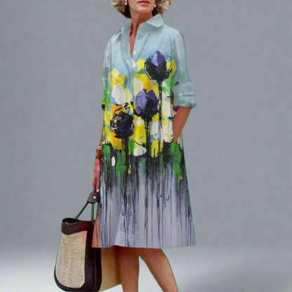 Elegante Midi-Jurk