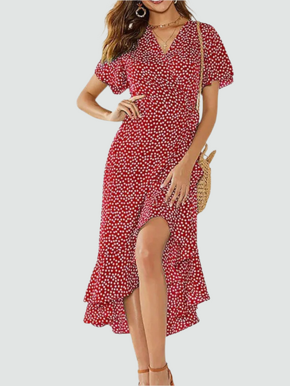 Zomerse Bloemenjurk met Boho Flair