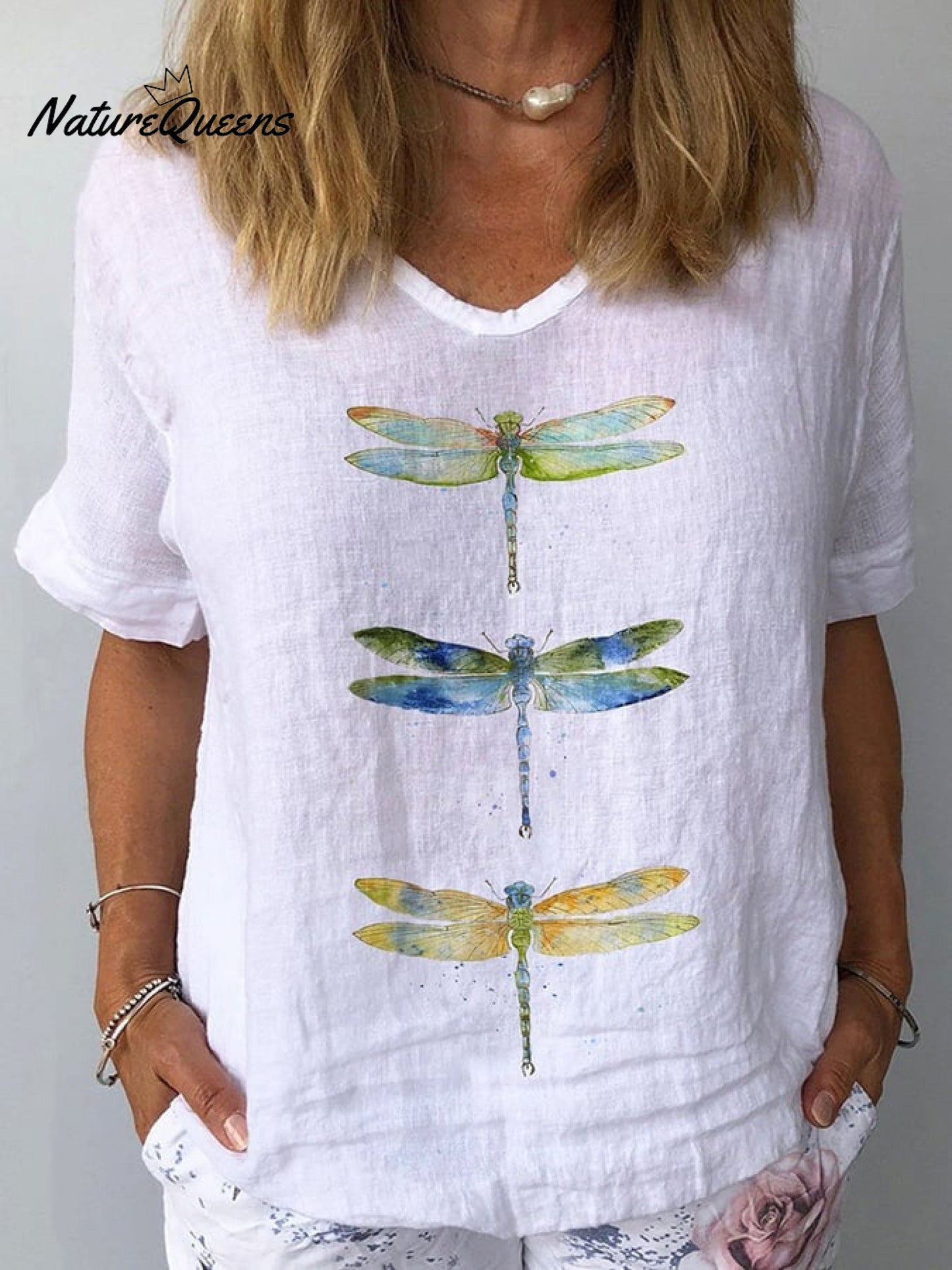 Retro Floral-Kunst Kokerrok