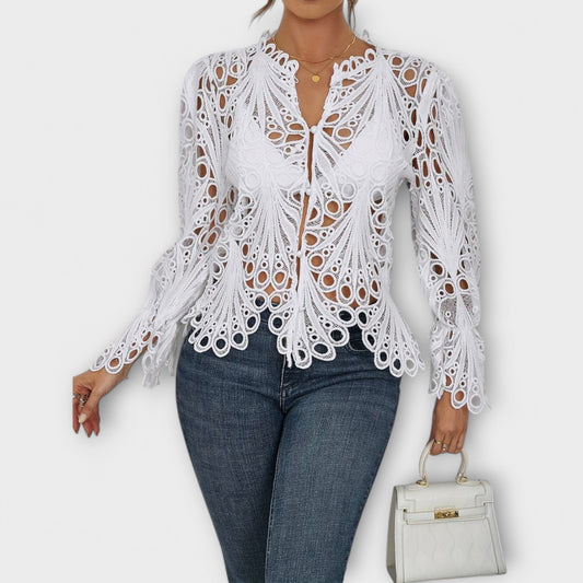 Savannah Asymmetrical Blouse