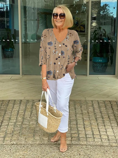 Vloeiende Flowy Bloes