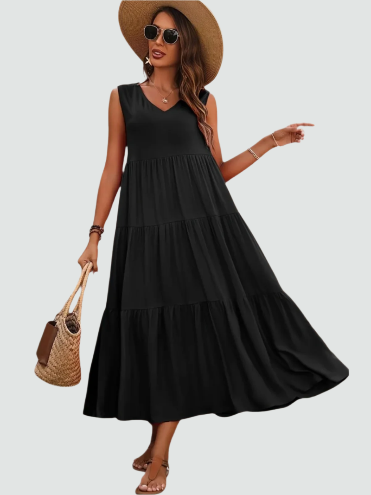 Elegante Zomerse Vakantiejurk