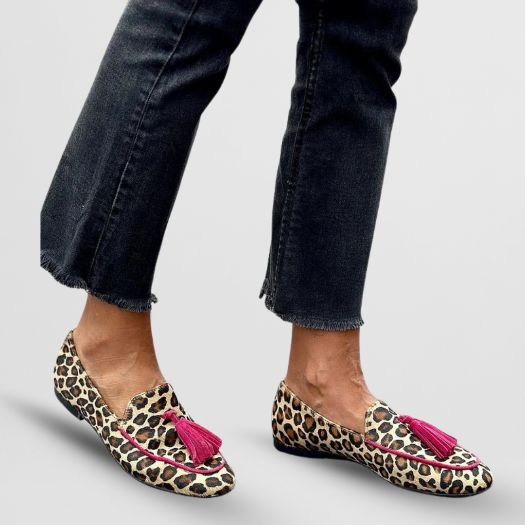 Lania Dames Slippers Met Quasten
