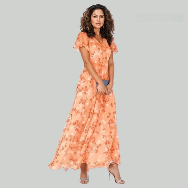 Elegante Buikverbergende Zomerjurk