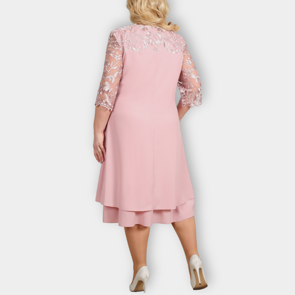 Elegante Plus-size Gala-jurk