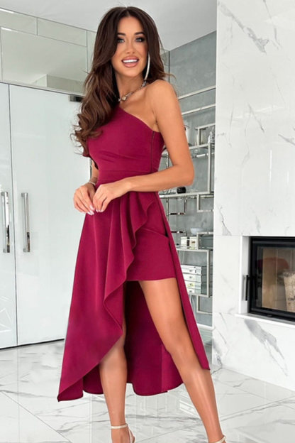 Tijdloze Elegantie in Schouderjurk