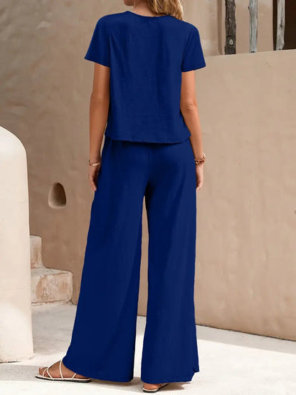 Comfort-Stretch Sweater-Set