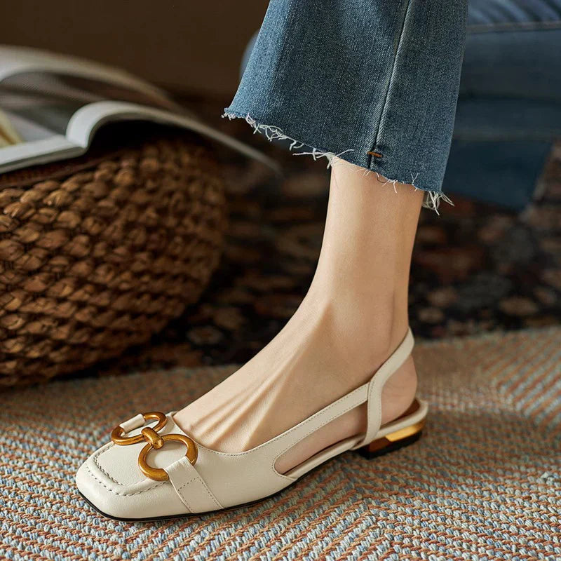 Stap Met Elegant Comfort Vooruit
