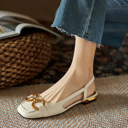 Stap Met Elegant Comfort Vooruit