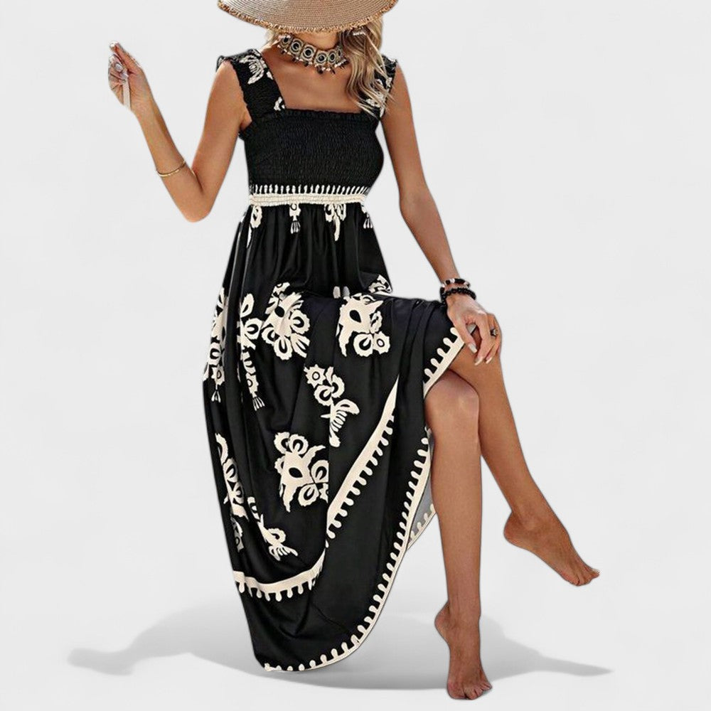 Boho-Chic Maxi Jurk