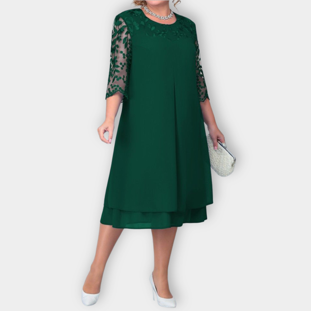 Elegante Plus-size Gala-jurk