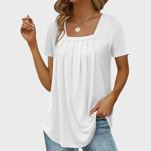 Breezy Elegance Summer Blouse