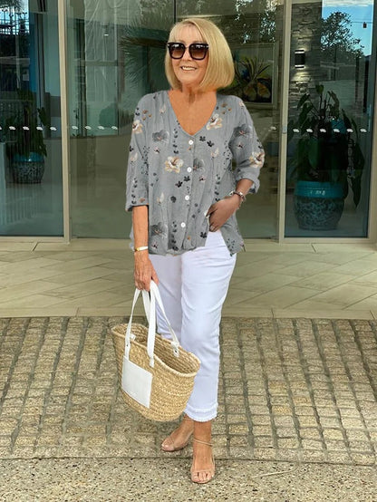 Vloeiende Flowy Bloes