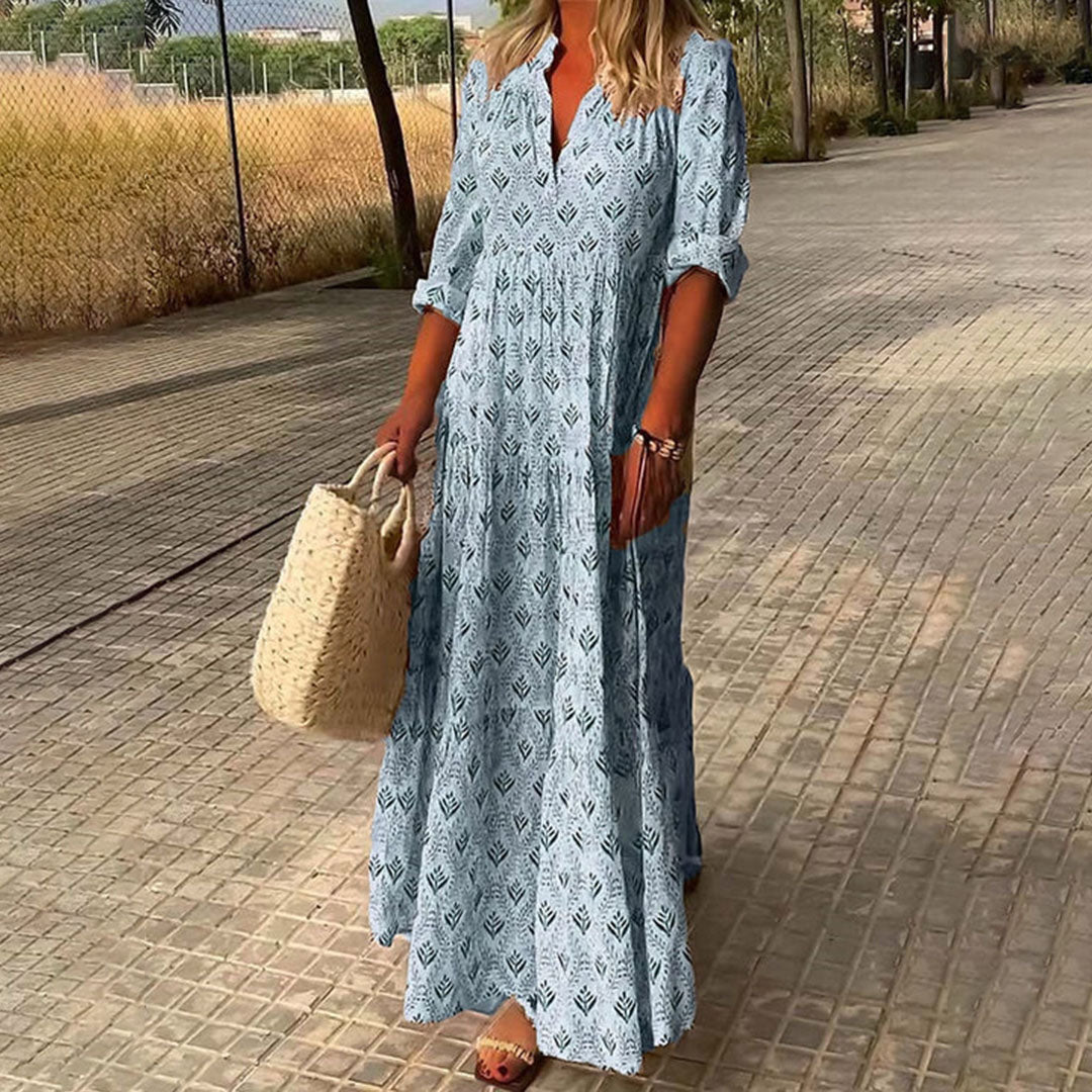 Elegant Vloeiend Zomerjurk