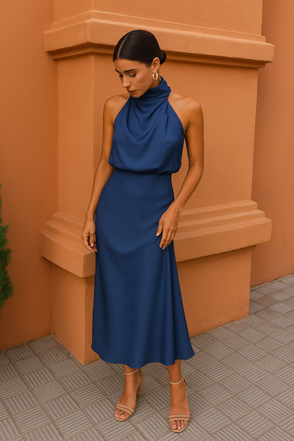 Satin Elegante Jurk