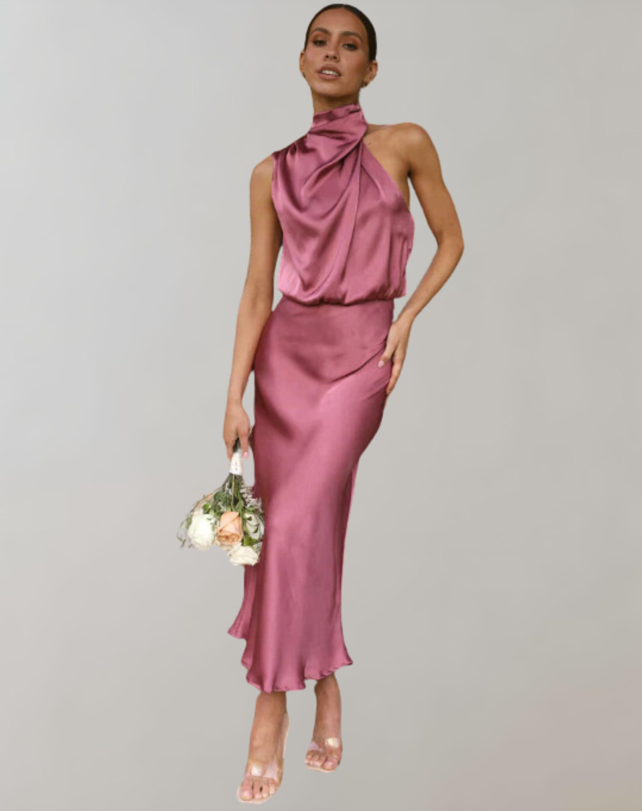 Luxueuze Glanzende Maxijurk